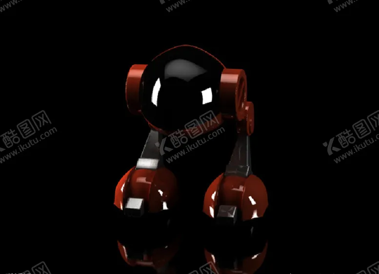 编号：46406603230729075155【酷图网】源文件下载-C4D模型两只脚的机器人