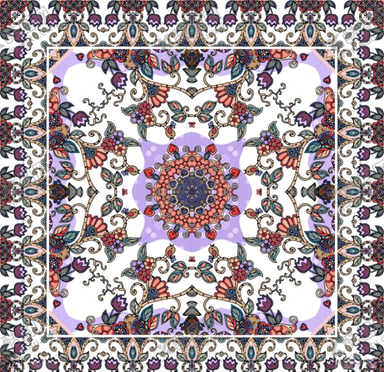 编号：52625009141228284914【酷图网】源文件下载-丝巾图案