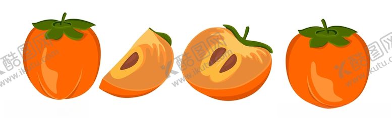 编号：21338301191558441945【酷图网】源文件下载-柿子