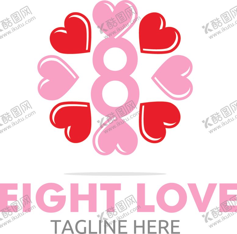 编号：50763509091858023519【酷图网】源文件下载-爱心标志