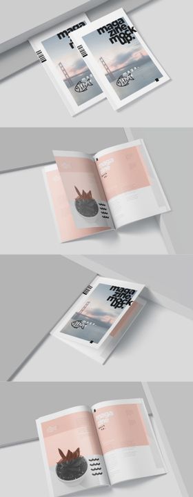 胶装画册样机