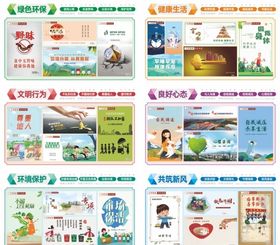 兰州创建文明城市6合一展板