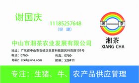 简约名片图片