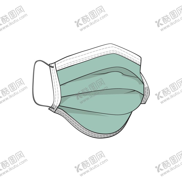 编号：91939907020735414535【酷图网】源文件下载-卡通手绘口罩医用口罩png元素