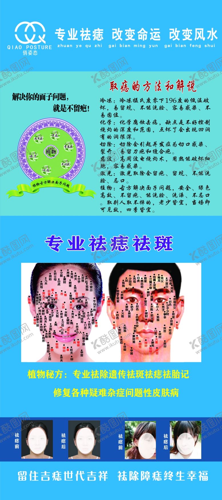 编号：56224510131012215040【酷图网】源文件下载-祛痣展架广告