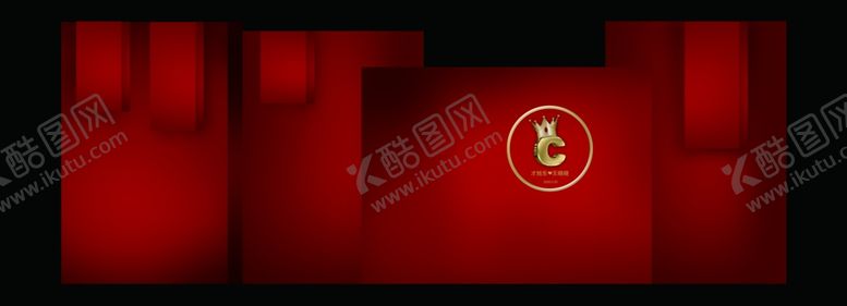 编号：66464410030933532231【酷图网】源文件下载-红色婚礼背景