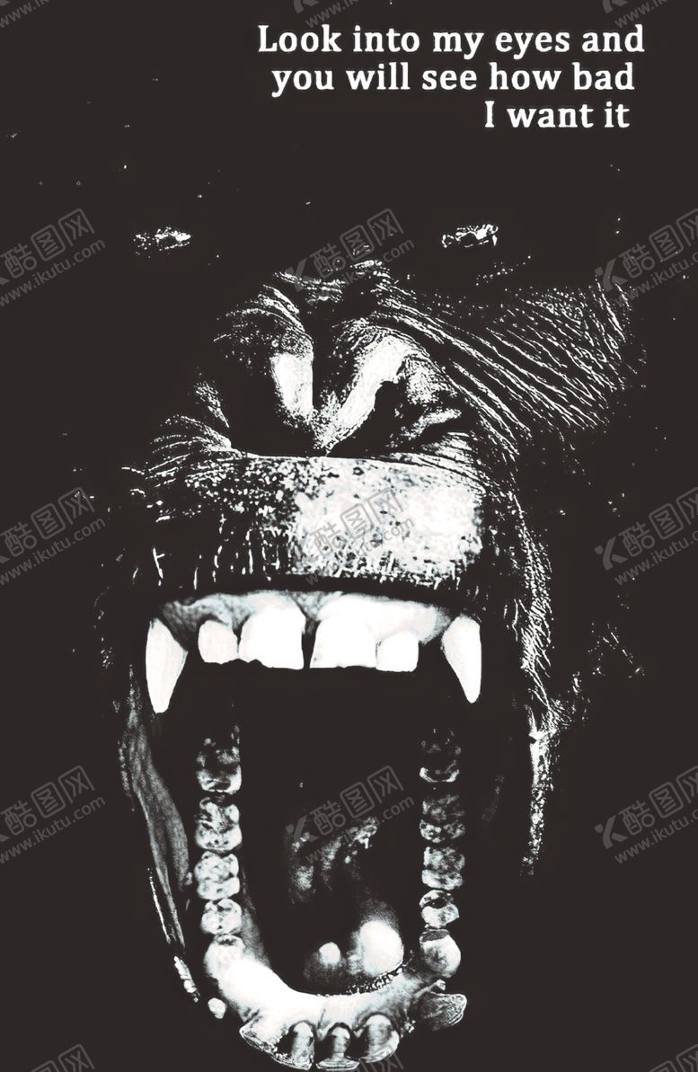 编号：86697410291753235913【酷图网】源文件下载-猩猩数码印花