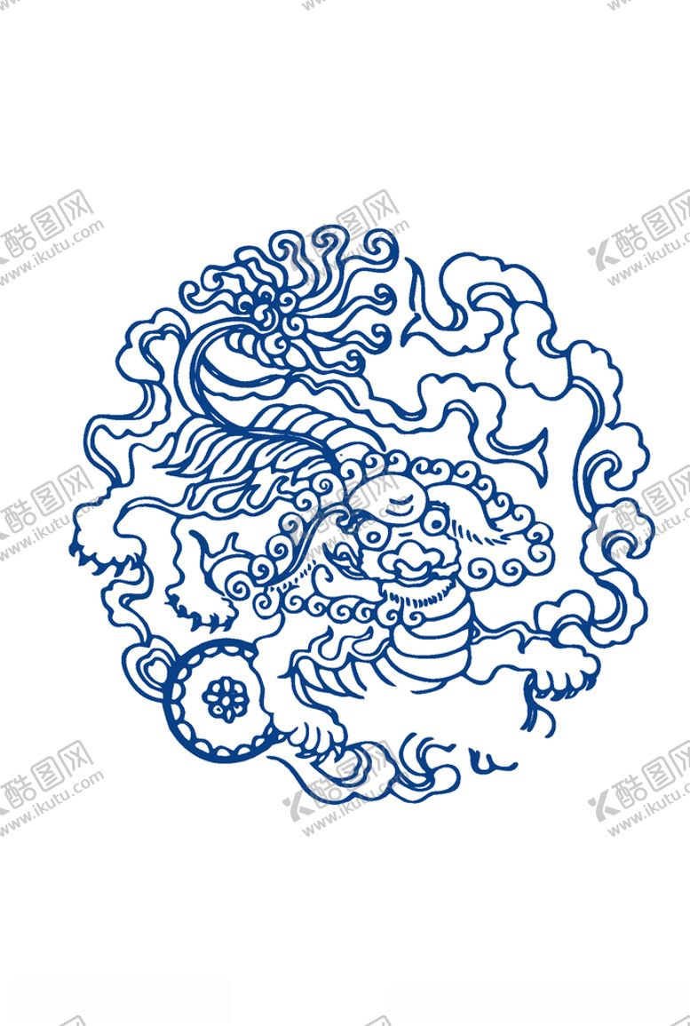 编号：44374807050410337120【酷图网】源文件下载-青花纹理