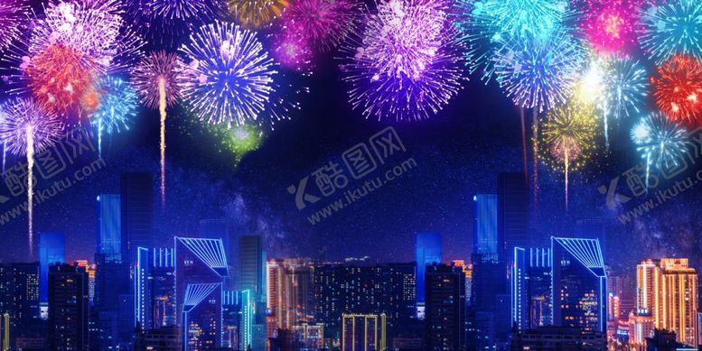 编号：52149212091448562847【酷图网】源文件下载-烟花背景
