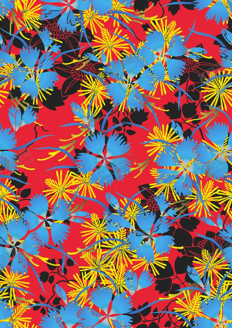 编号：42738609271956544950【酷图网】源文件下载-手绘乱花