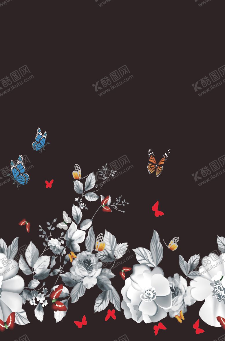 编号：84063501182026448166【酷图网】源文件下载-手绘定位花