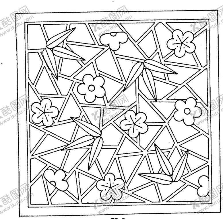 编号：99077709281914554048【酷图网】源文件下载-镂空花图案