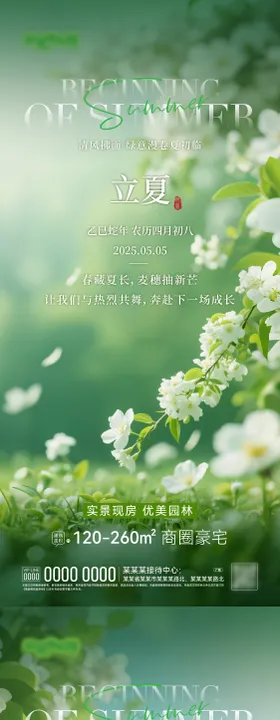 立夏海报