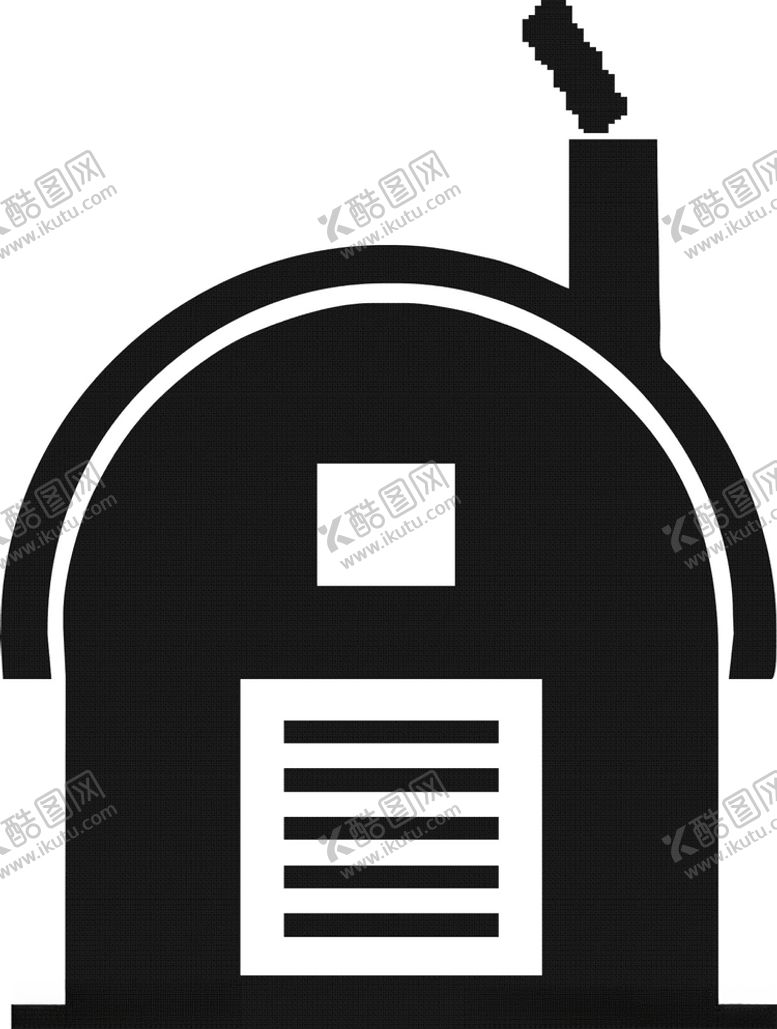 编号：85552710210325191049【酷图网】源文件下载-建筑房屋剪影-2