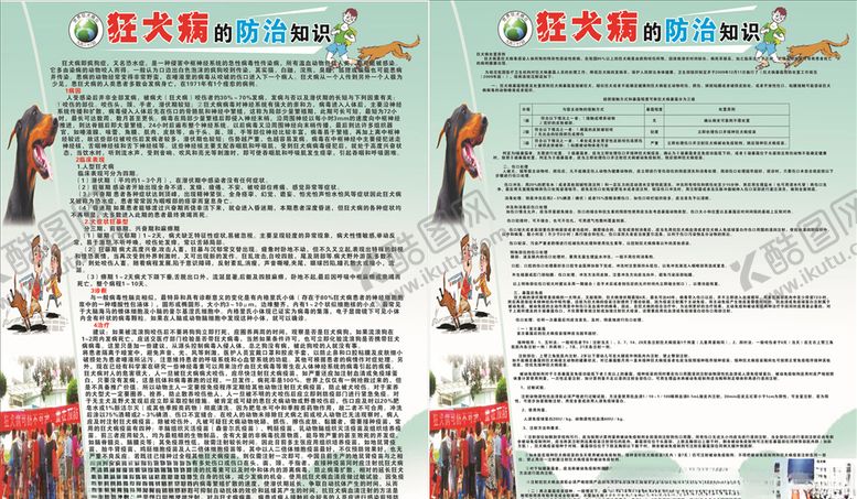 编号：89298810022351539002【酷图网】源文件下载-狂太病防治健康宣传栏