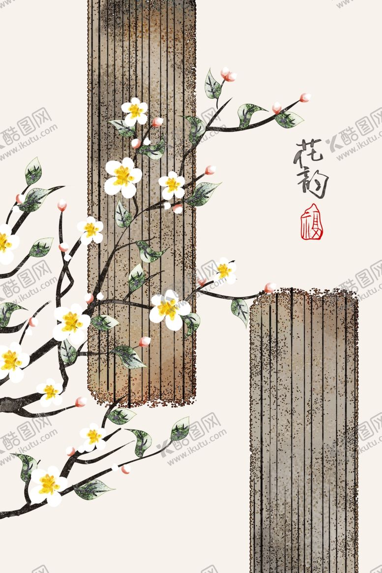 编号：55760312050635025397【酷图网】源文件下载-花卉装饰画