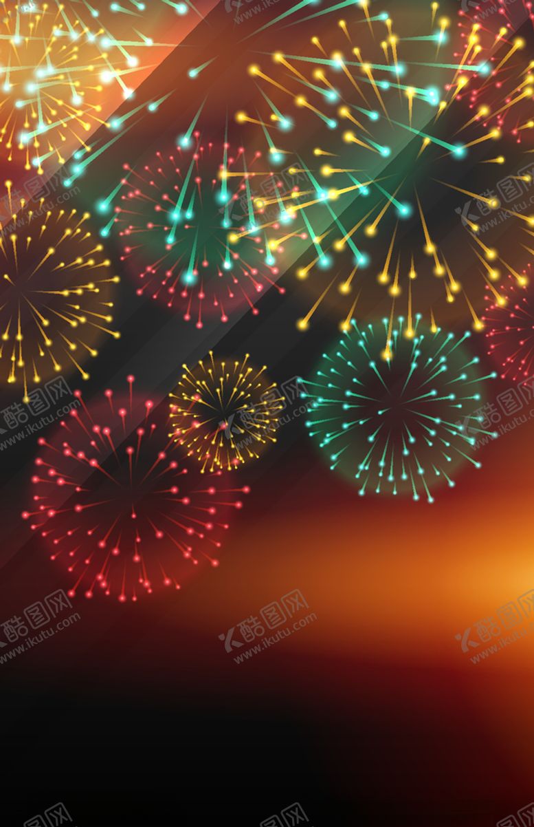 编号：34241509210832165226【酷图网】源文件下载-新年气氛喜庆背景素材模板