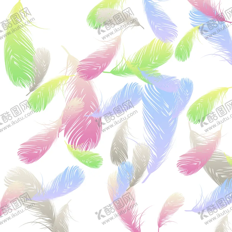 编号：38065909140620032193【酷图网】源文件下载-彩色羽毛