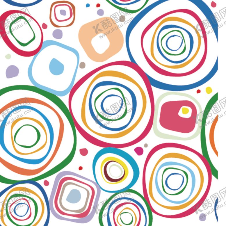 编号：12257011020148253278【酷图网】源文件下载-彩色抽象创意图案