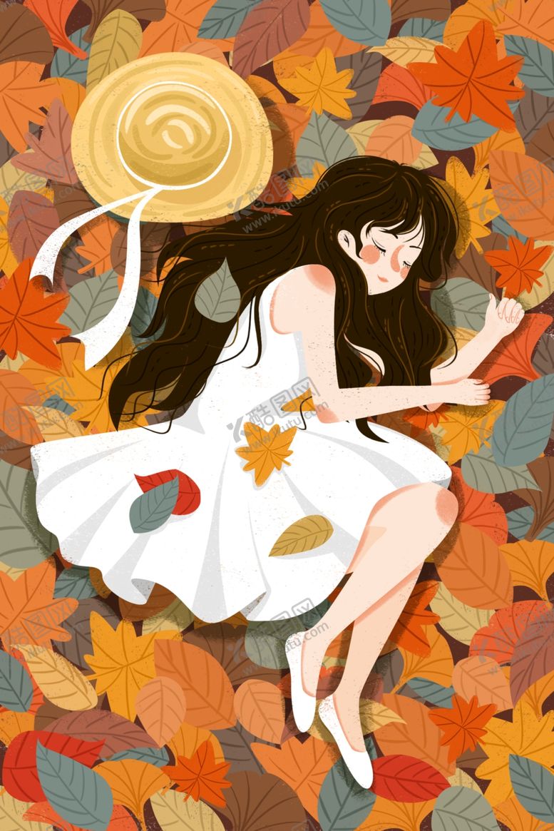 编号：54498509142055585908【酷图网】源文件下载-立秋插画