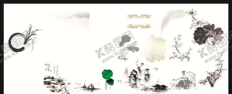 编号：23904109091104342249【酷图网】源文件下载-水墨素材