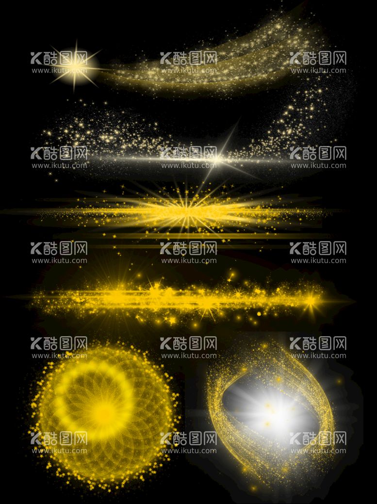 编号：16450211160516486243【酷图网】源文件下载-金色粒子