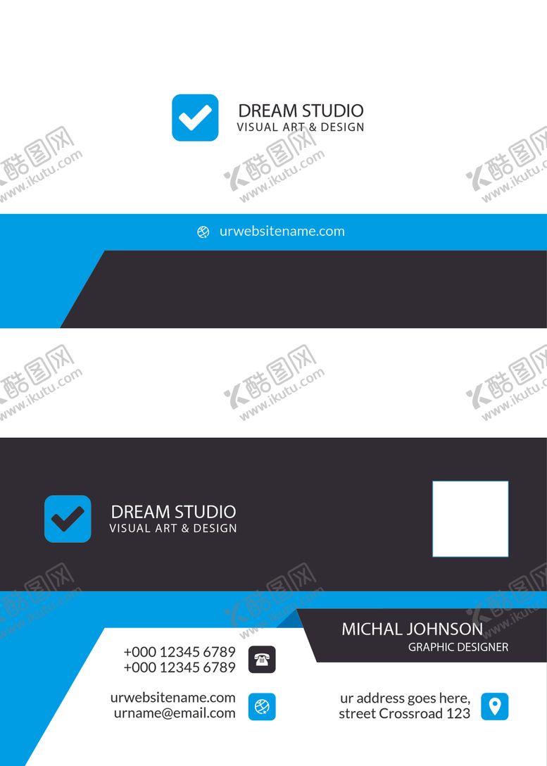 编号：15786809260939462008【酷图网】源文件下载-矢量名片模板