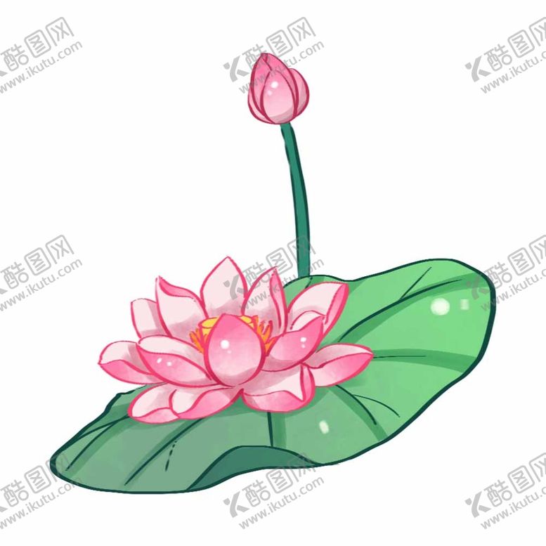 编号：70859409171032383460【酷图网】源文件下载-手绘荷花