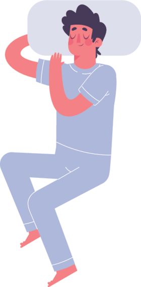 睡觉姿势休息眠