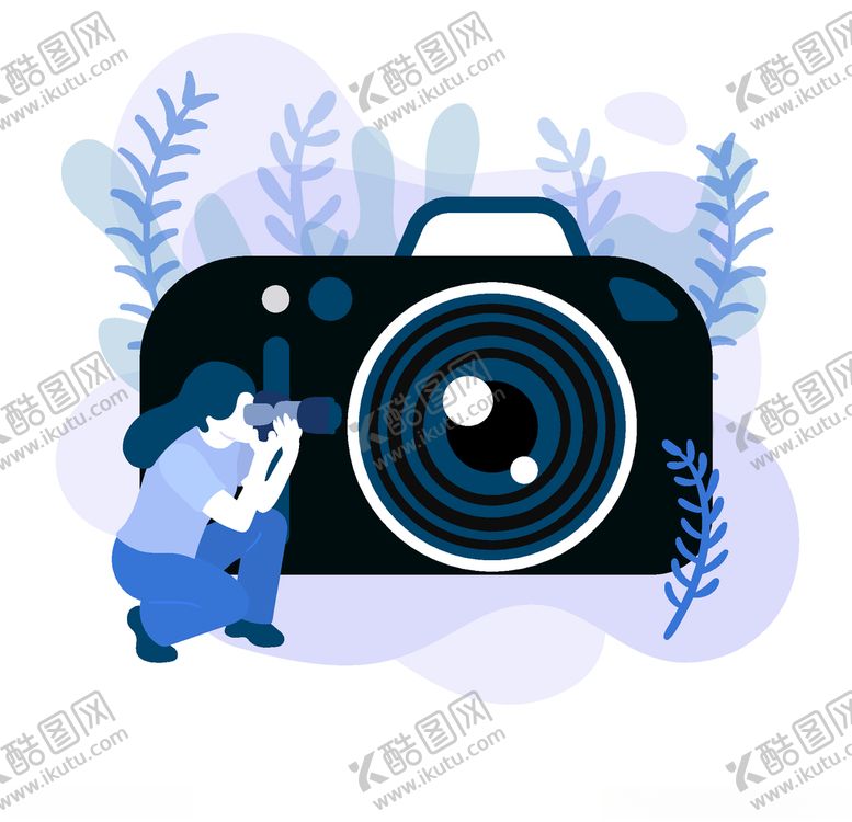 编号：41868105121503102390【酷图网】源文件下载-卡通照相机