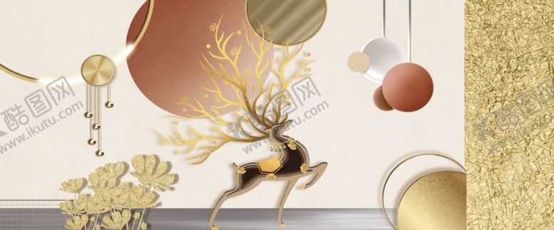 编号：38855911241216115227【酷图网】源文件下载-金色奢华风装饰元素集合