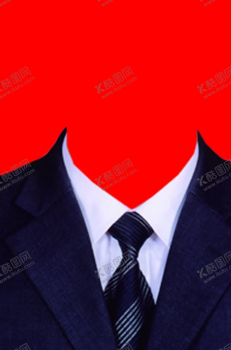 编号：26126605010517063850【酷图网】源文件下载-男士西装证件照