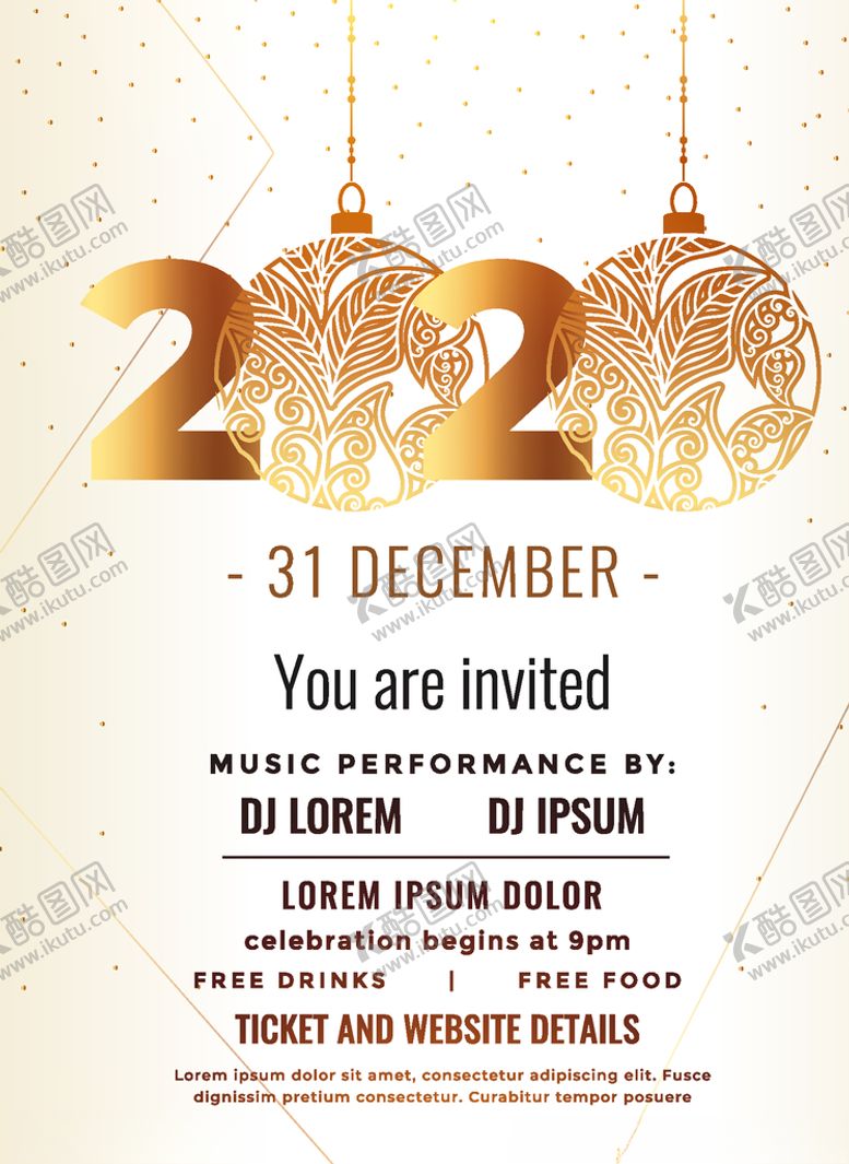 编号：79171309151034095395【酷图网】源文件下载-元旦海报