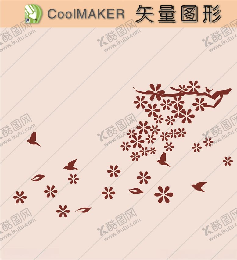 编号：49877906300215131082【酷图网】源文件下载-动物剪纸简洁手绘手绘画线