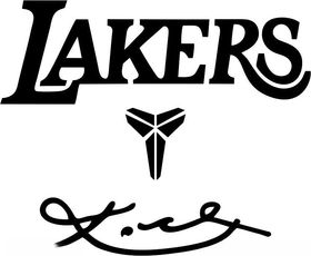 湖人队科比签名LAKERS