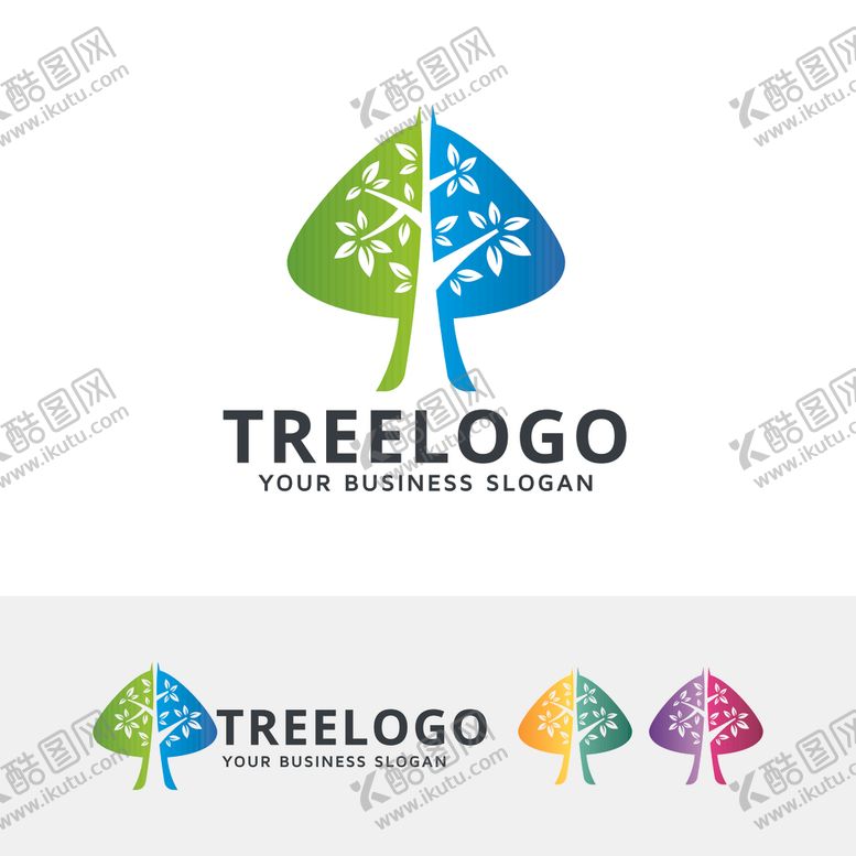 编号：60269310021721292412【酷图网】源文件下载-树木标志