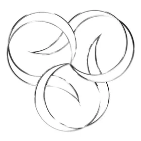 几何图形地产iconlogo标志标圆