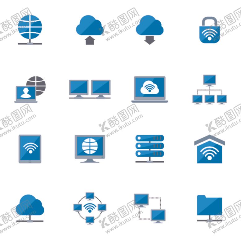 编号：51224109211314269328【酷图网】源文件下载-服务器图标