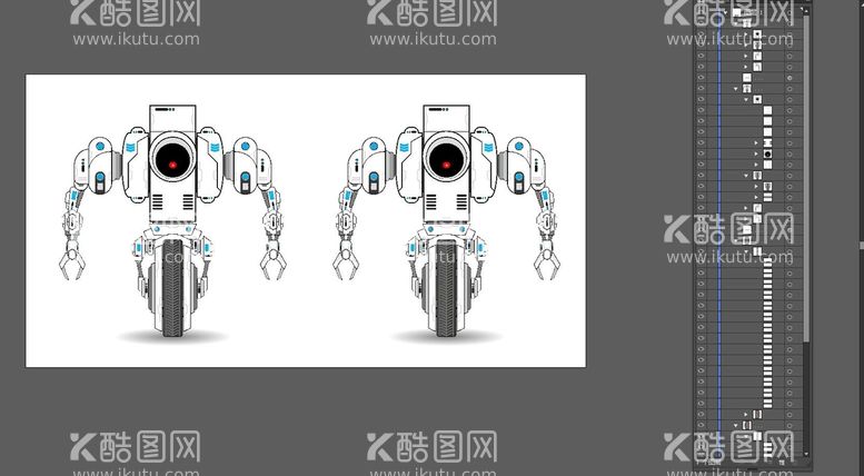 编号：10851611171927273635【酷图网】源文件下载-未来独轮科幻机器