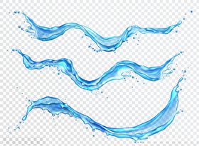 水浪矢量素材