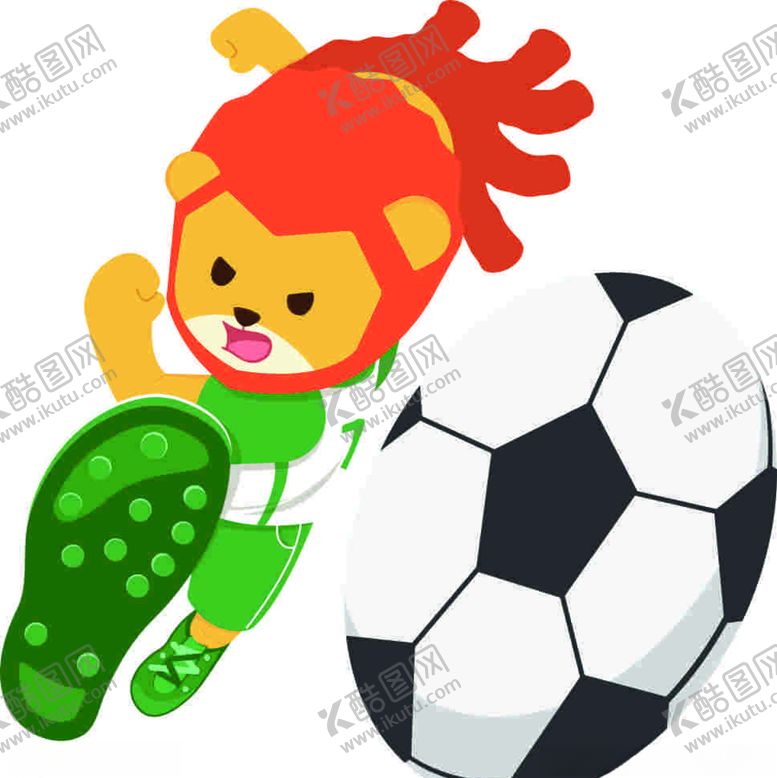 编号：85609405120846097603【酷图网】源文件下载-足球海报卡通