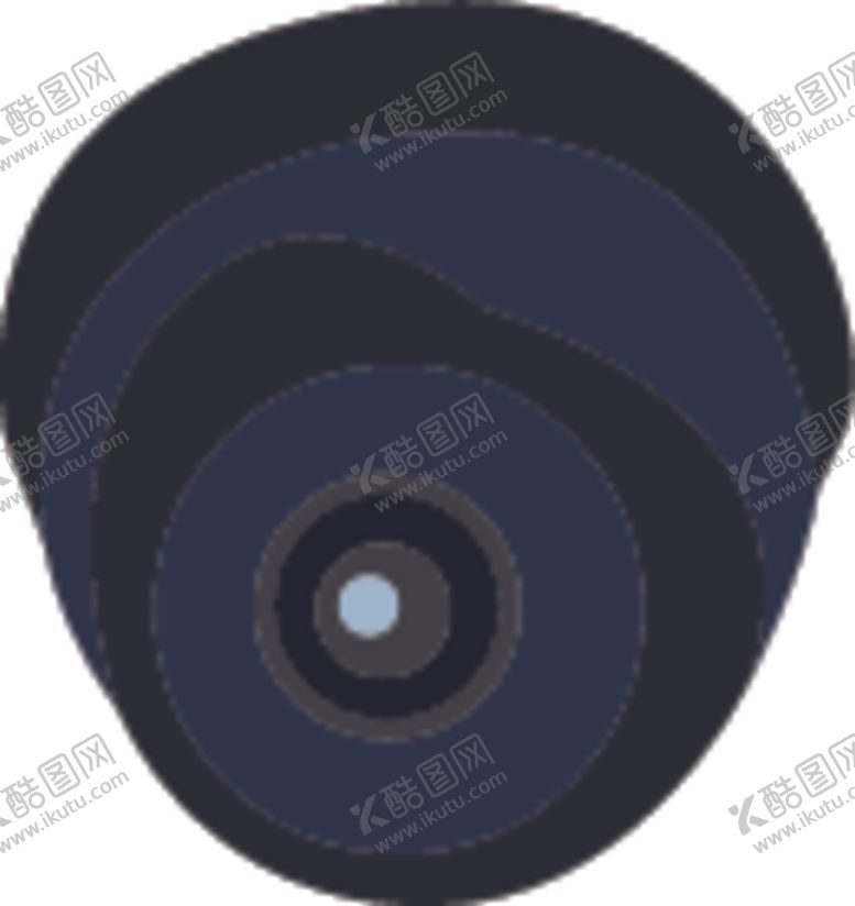 编号：98397507040550273102【酷图网】源文件下载-半球摄像头
