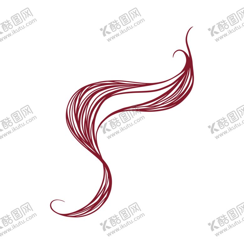 编号：86790103302131432238【酷图网】源文件下载-手绘线性枝叶
