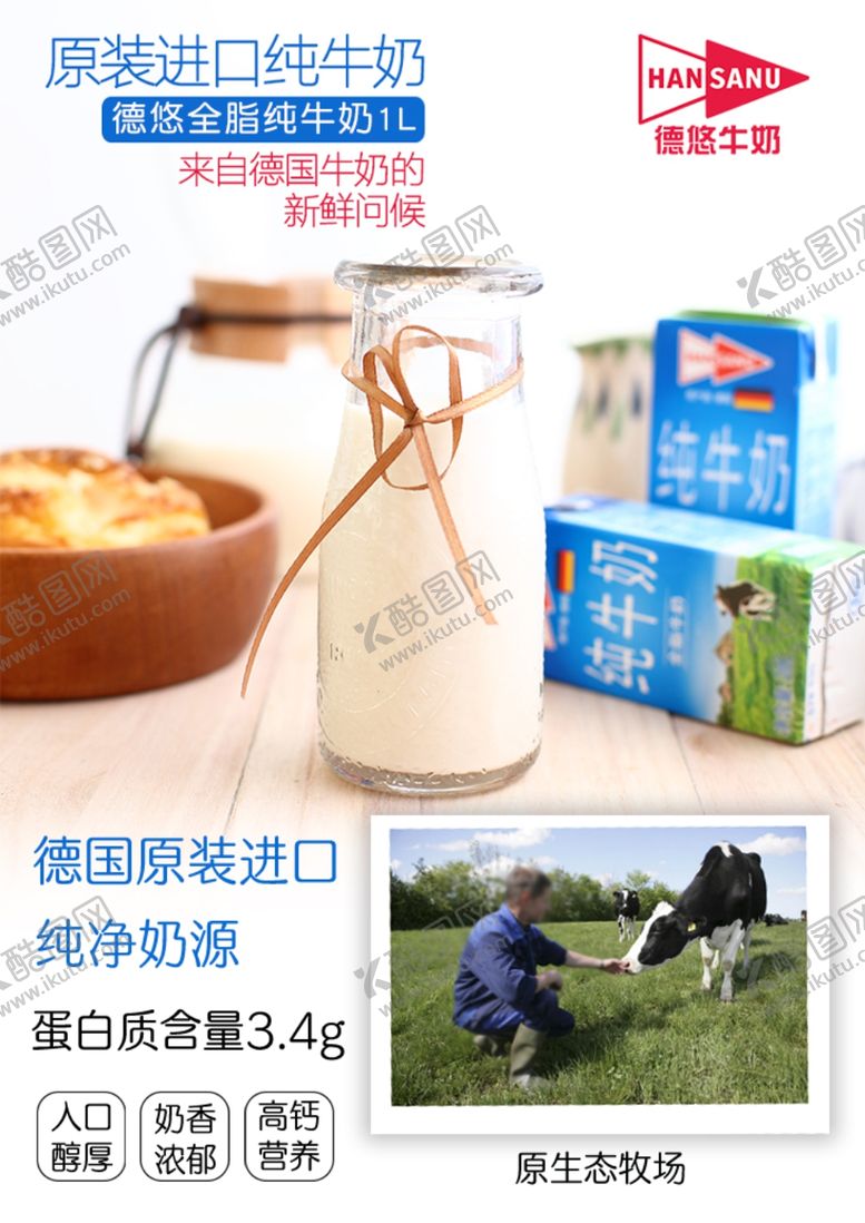 编号：76721301240418548937【酷图网】源文件下载-牛奶