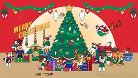 矢量圣诞节平安夜活动展板海报