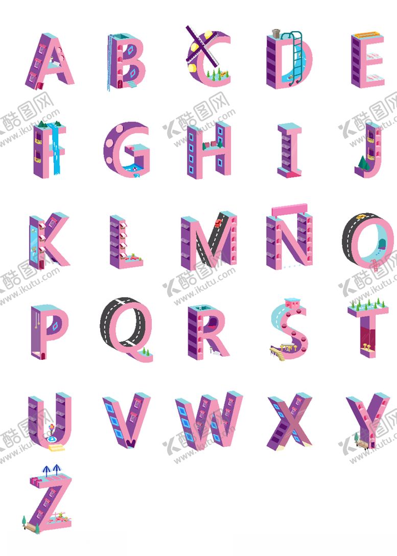 编号：49910609151012494018【酷图网】源文件下载-字母