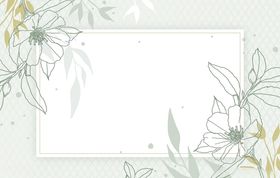 花朵背景植物鲜海报立体碎剪纸