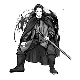 水墨武侠人物