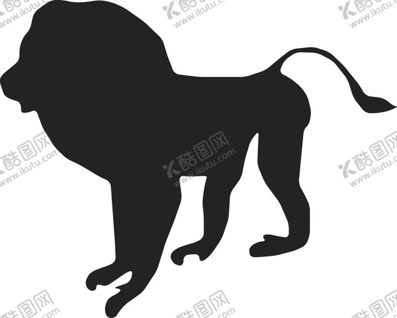 编号：95682504280459519981【酷图网】源文件下载-动物剪影