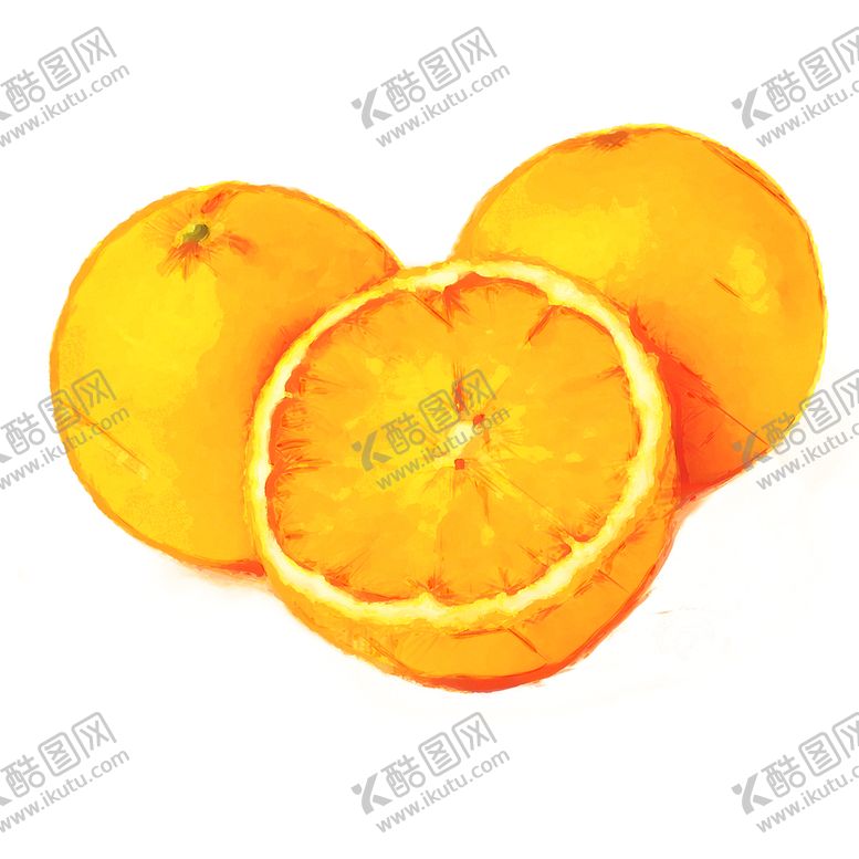 编号：81297609220111133097【酷图网】源文件下载-手绘橙子